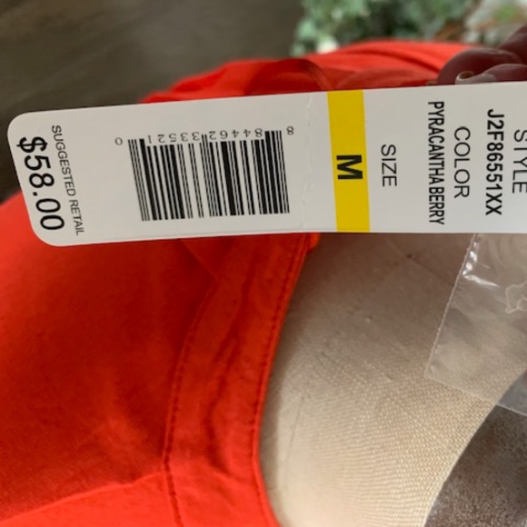 Joseph A NWT Women's Pleated Knit Top - Picture 4 of 7